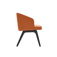 Négociation de bureau et zone de réception Fauteuil à dossier haut et profil bas Chaise d'appoint de salon super confortable pour la maison