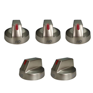 Dg64-00473B Metal Gas <b>Stove</b> Knobs 07 Model Built In Accessory For Gas Cooktops - Product Image 3
