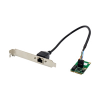 Kartu Jaringan Internal Realtek RTL8125B Mini PCIe 2.5G Gigabit 1000Mbps untuk PC Desktop dan Server Tersedia