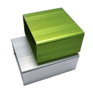 EBM Aluminum Alloy Control Box <b>Enclosure</b> for Electronic Equipment IP54 Protection Powder Coated Model HF-A-48 Circuit Board - Product Image 3