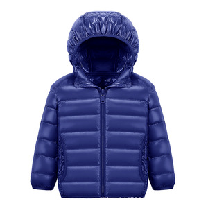 All'ingrosso vestiti per bambini inverno <span class=keywords><strong>bambino</strong></span> Unisex ragazze piumino caldo leggero cerniera su giacca con cappuccio da ragazzo - Product Image 3