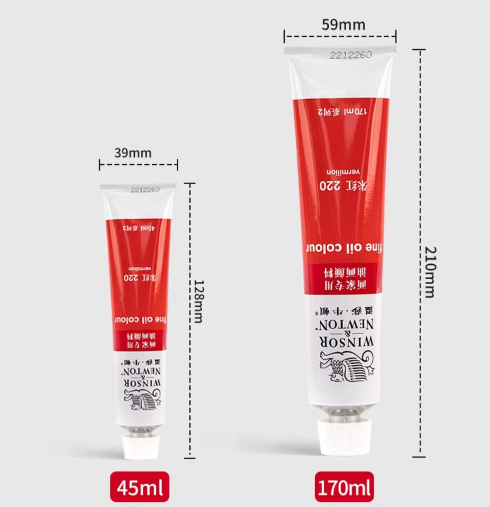 Winsor & Newton 45 мл и 170 мл трубка профессиональный артист уровень заводская цена продажа масляной краски