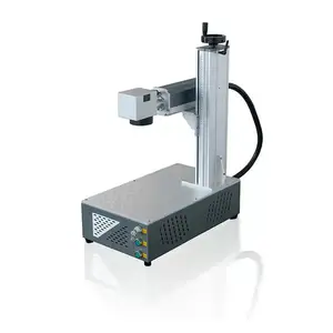 Mini laser à fibre de haute qualité 30 watts machine de gravure et de découpe laser fabricants de machines de marquage laser pour le métal