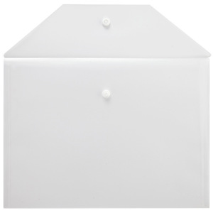 คอมิกซ์ C310A A4 กระเป๋าใส่เอกสารแบบใส ปุ่มสแนป ชุดถุงเก็บของแบบใช้ซ้ำได้ 10 ชิ้น - Product Image 3