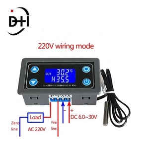 XY-WT01 เครื่องควบคุมอุณหภูมิแบบดิจิตอล XY-WTH1 เครื่องควบคุมอุณหภูมิและความชื้น เทอร์โมมิเตอร์ ไฮโกรมิเตอร์ โมดูลพร้อมจอแสดงผล LED - Product Image 4