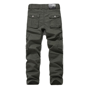 Pantalon cargo lourd à cordon de serrage à la cheville, résistant aux flammes, décontracté, pour l'extérieur, peinture blanche chauffante, personnalisé - Product Image 2