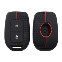 Housse de protection en silicone pour clé de voiture, motif nid d'abeille, étui de protection populaire pour clé télécommande Renault Koleos