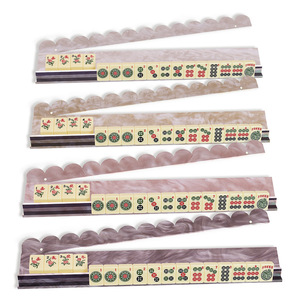 อุปกรณ์เล่นไพ่นกกระจอกอะคริลิค Apexplay Classic American Luxury พร้อมไม้บรรทัดแม่เหล็กดูดสีลายกระดองเต่า ดีไซน์ลายกระดองเต่า สำหรับ 4 คน - Product Image 5