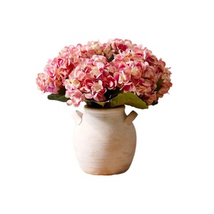 Vase en céramique chinoise vintage haut <span class=keywords><strong>de</strong></span> gamme, style Wabi Sabi, fait main, rétro <span class=keywords><strong>contemporain</strong></span>, pour entrée et <span class=keywords><strong>salon</strong></span>, <span class=keywords><strong>décoration</strong></span> transfrontalière - Product Image 5