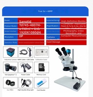 Meilleur Microscope Trinocular pour Réparation de Téléphones Mobiles, Soudure de Carte Mère, Station de Rework BGA pour Carte à Puce