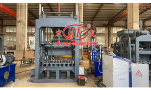 होंगफा Qt4-15D स्वचालित हाइड्रोलिक सीमेंट ब्लॉक बनाने मशीन कंक्रीट ब्रीज ब्लॉक मशीन बनाने वाली ईंट मशीन - Product Image 6