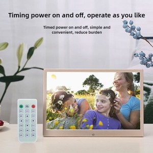 Hợp kim nhôm 17 "khung kỹ thuật số với <span class=keywords><strong>HDMI</strong></span>, Slim Wall Mount Album ảnh điện tử cho quảng cáo & trang trí - Product Image 4