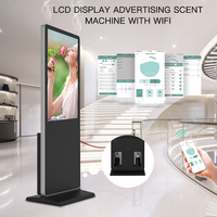 Nouveau diffuseur d'arômes professionnel 2026 avec écran LCD et fonction de diffusion de parfum, humidificateur d'air de haute qualité pour hall d'hôtel et bâtiment commercial
