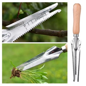 Desherbador Manual, Herramienta de Jardín Premium 5 en 1, Herramienta Manual Multiusos para Jardín, para Excavar, Trasplantar y Plantar en el Césped y el Patio - Product Image 2
