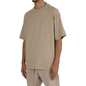 T-shirts en coton biologique Pima surdimensionnés et épais, impression personnalisée, 100% coton lourd, t-shirt à épaules tombantes pour hommes - Product Image 2