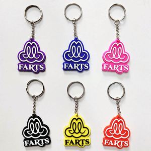 OEM Custom Logo Embossed 2D 3D UV Printed Rubber Soft PVC <b>Keychain</b> Personalized Promotional Keyring - Product Image 2