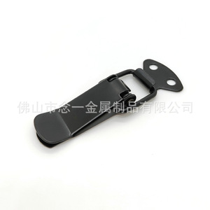 Cerradura de Hebilla Larga de Acero Inoxidable de 72 mm, Cerradura Industrial Resistente para Muebles, Sin Llave, Duradera, Negra - Product Image 3