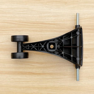 อุปกรณ์เสริมล้อสกู๊ตเตอร์เด็กอื่นๆ NNC-1 พลาสติกสีดำ ทนทาน ชิ้นส่วนล้อหน้า-หลัง น้ำหนักเบา - Product Image 1