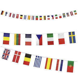 Висячие флаги для флажков, праздничные украшения, рождественские украшения, рождественские украшения, гирлянда, Заводские флажки - Product Image 2