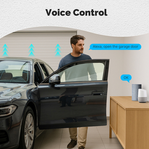 Controlador Inteligente WiFi para Puerta de Garaje LangYeao Tuya, Mini Modular, Compatible con Alexa y Google Home, Control Remoto con Temporizador, Registro de Historial - Product Image 5