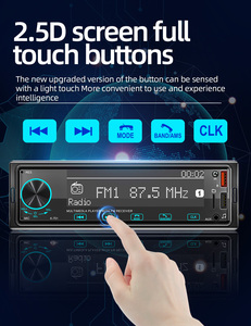 1 din autoradio LCD lecteur <span class=keywords><strong>MP3</strong></span> de voiture avec BT FM 2USB 4RCA radio 7388 ic voiture CD <span class=keywords><strong>mp3</strong></span> lecteur usb - Product Image 5
