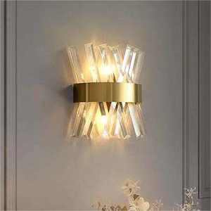 New Style Indoor Decoration Modern Design Bedside Crystal Led <b>Wall</b> Sconce <b>Lamp</b> for Hotel Rooms - Product Image 4