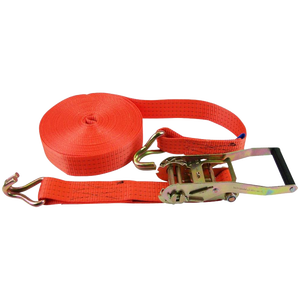 SANGLE D'ANCRAGE AVEC CLIQUET G. CROCHET 50 mm - 9 mt - Product Image 1