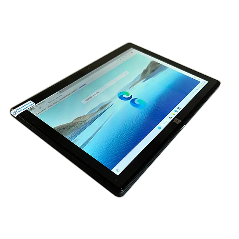 Tablet PC Windows 11, komputer laptop 10 inci 2 in 1 windows 1920x1200 FHD 8GB 256GB Intel J3455 prosesor POS tablet windows W101