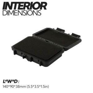 INCHOI <strong>CASES</strong> Waterproof Shockproof Plastic Protect Carrying <strong>Case</strong> with Foam Small Tactical Safety Equipment <strong>Tool</strong> Storage <strong>Case</strong> - Product Image 3