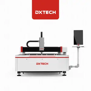 Dxtech Metal Laser Cutter Aluminium Cutting CNC Fiber Laser Cutting Machine With CE