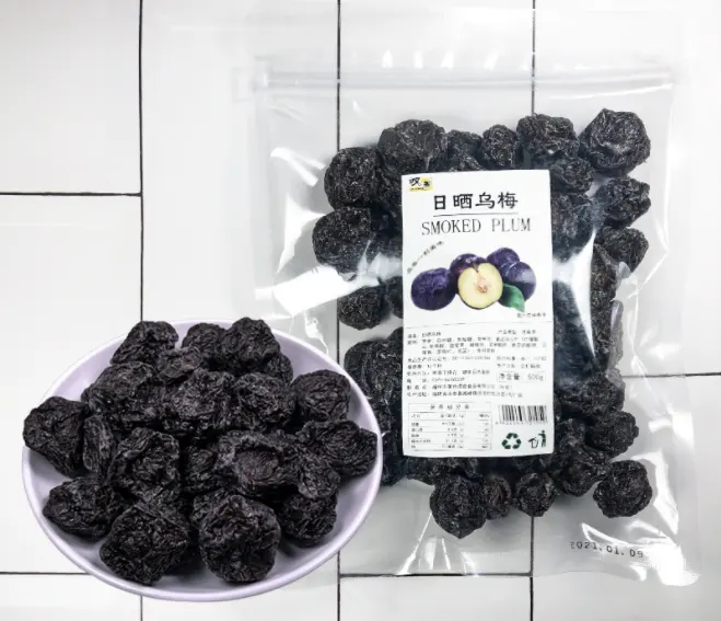 Ameixa preta seca chinesa de alta qualidade