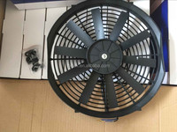 Ventilateur de refroidissement universel pour voiture de 12 pouces, kit de ventilateur de climatisation, ventilateur électrique pour moteur automobile, ventilateur de radiateur électrique AUTOMOTIVE