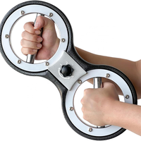 Entrenador de brazo tipo torsión con resistencia ajustable y rotación de 360 grados, ejercitador de antebrazo, entrenador de fuerza de agarre