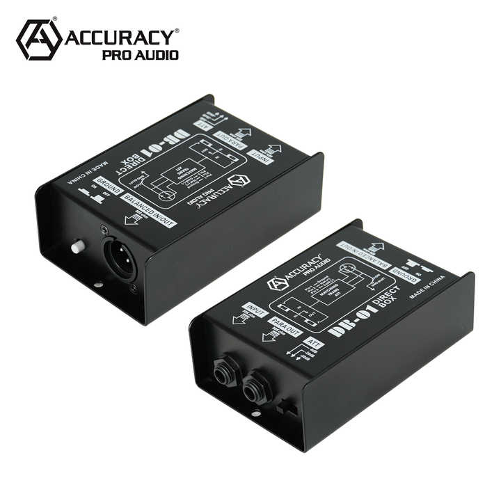 CN Stock]Accuracy Pro Audio DB-01 ダイレクトボックス DI