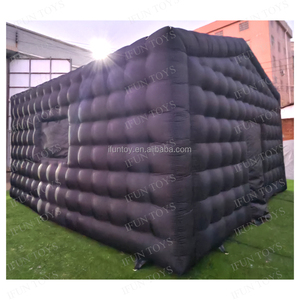Tente de discothèque gonflable portable, tente de fête gonflable, tente cube gonflable <span class=keywords><strong>pour</strong></span> fête dans la cour - Product Image 5