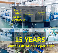 Purificateur d'eau alcaline Uf à 7 niveaux, filtre à Membrane d'ultrafiltration Uf pour la maison