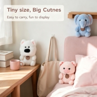 Nouvelle conception, adorable peluche de dessin animé assise, parfaite pour les enfants, compagnon de jeu, décoration de la maison, choix de cadeau, jouet en peluche