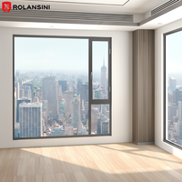 Ventana Abatible de Acero Inoxidable Antihumo Rolansini, Resistente al Fuego, con Características de Seguridad para Uso Exterior y en Baños