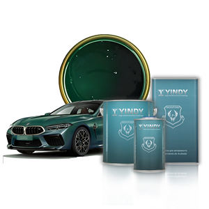B06 fábricas chinas alto brillo 2K <span class=keywords><strong>pintura</strong></span> de revestimiento automotriz verde acrílico líquido automotriz capa superior <span class=keywords><strong>pintura</strong></span> de coche - Product Image 1