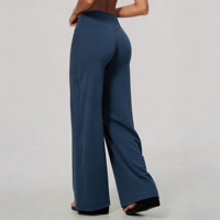 GH Wholesale Leggings de yoga pour femme à taille haute, coupe large évasée, effet ventre plat et rehaussement des fesses, pour le yoga, le Pilates, la gym et le fitness