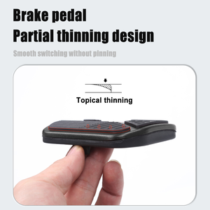 แป้นเบรกคันเร่งกันลื่นทนทานอุปกรณ์ตกแต่งภายในรถยนต์สำหรับ <span class=keywords><strong>Tesla</strong></span> รุ่น<span class=keywords><strong>3</strong></span>และ <span class=keywords><strong>Y</strong></span> - Product Image 5