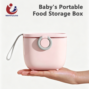 Contenitore Portatile per <span class=keywords><strong>Latte</strong></span> <span class=keywords><strong>in</strong></span> <span class=keywords><strong>Polvere</strong></span> da 400-500ml con Cucchiaio, Scatola per Snack da Viaggio per Bambini, Vendita all'Ingrosso, Personalizzabile OEM - Product Image 4