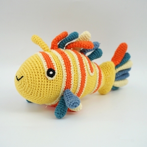 Juguete <span class=keywords><strong>de</strong></span> Animal Marino, Peces <span class=keywords><strong>de</strong></span> Ganchillo Personalizados, Amigurumi, Muñeco <span class=keywords><strong>de</strong></span> Océano Tejido a Mano, Juguete <span class=keywords><strong>de</strong></span> Peces <span class=keywords><strong>de</strong></span> Ganchillo Súper Suave para Regalo - Product Image 6