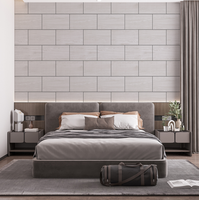 Autocollant mural pliable auto-adhésif KC, épaisseur 3 mm, 24*35,7 cm par pièce, 9/13/26 pièces par feuille, vente en gros pour la décoration murale