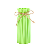 Vases en plastique légers et durables, écologiques, style Art déco moderne, pour fleurs séchées et artificielles, décoration de table de mariage ou de Pâques