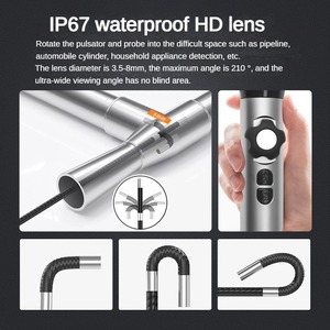 Endoscope industriel ultra-clair à caméra mini-rigide pour réparation automobile et inspection de tuyaux, compression vidéo H.264, appareil d'<span class=keywords><strong>endoscopie</strong></span> compétitif - Product Image 6