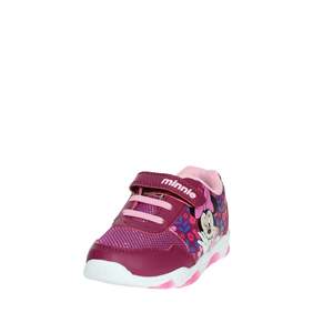 Baskets pour filles Minnie Mouse, violettes, taille 29, style sportif respirant, bout rond, semelle extérieure en caoutchouc - Product Image 6
