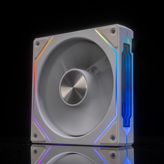 Prism 4RS ARGB Case Fan Computer Aura Sync RGB Colorful PWM Silent Fan with Ball Bearing Plastic Heatsink