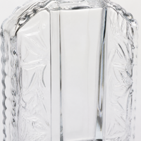 Vente en gros usine Jiangsu 80ml 18mm Flacon pulvérisateur de parfum en verre transparent, forme carrée plate, style vase à fleurs, sans diffuseur à bâtonnets
