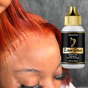 Bellezon Wig Install Extreme Hold Lace <strong>Glue</strong> Waterproof Strong Hold Lace Wig Adhesive <strong>Hair</strong> <strong>Glue</strong> for Lace Frontal Wig - Product Image 2